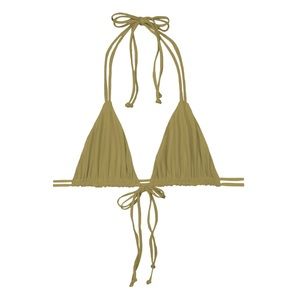 Mikoh Olive Bikini Top